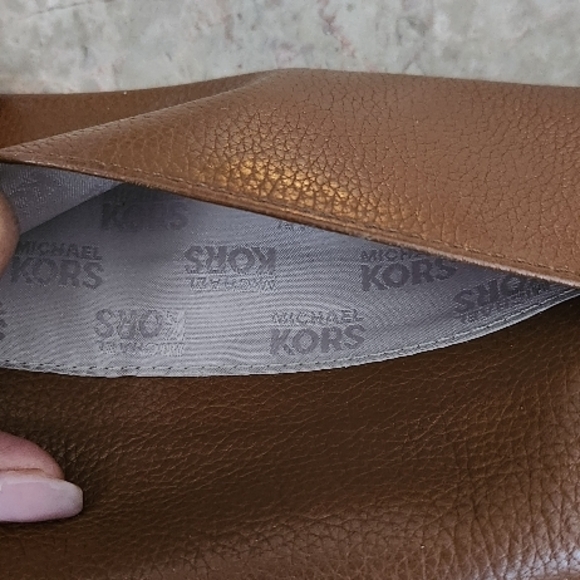 Michael Kors Brown Leather Wallet - Picture 9 of 10